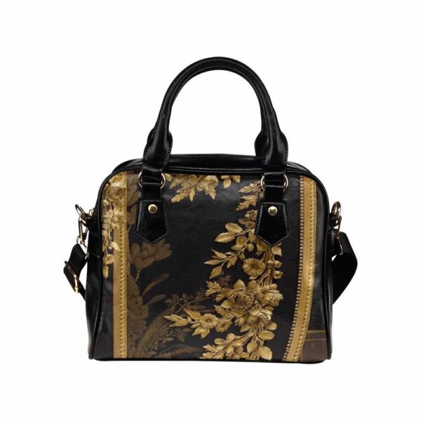 Faux Leather Shoulder Bag