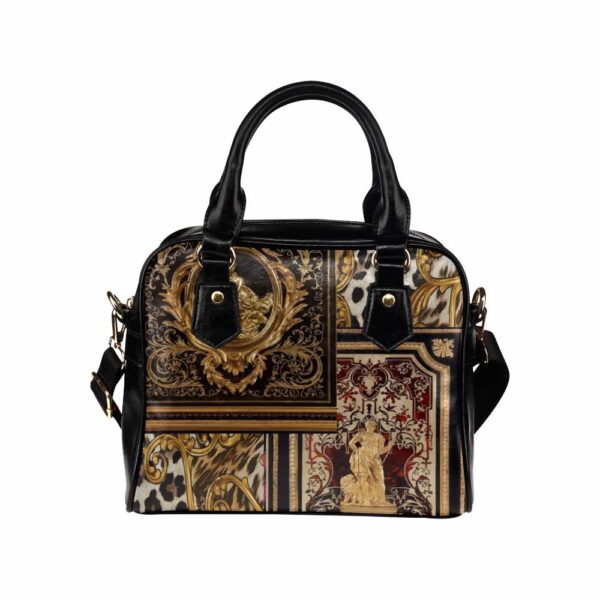 Faux Leather Shoulder Bag