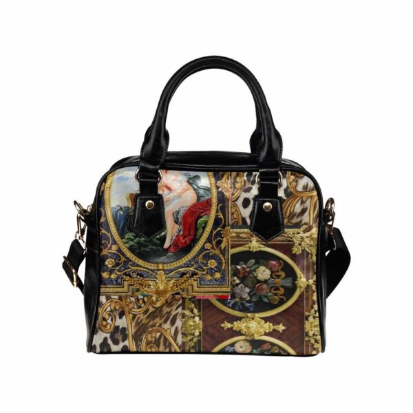 Faux Leather Shoulder Bag