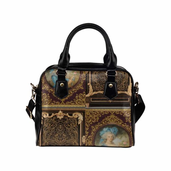 Faux Leather Shoulder Bag
