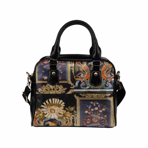 Faux Leather Shoulder Bag