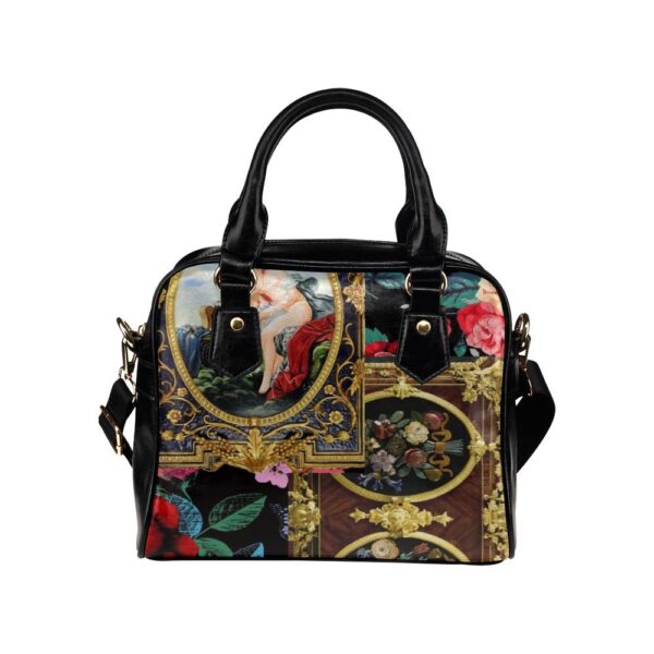 Faux Leather Shoulder Bag
