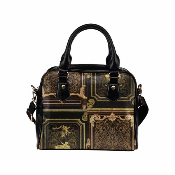 Faux Leather Shoulder Bag