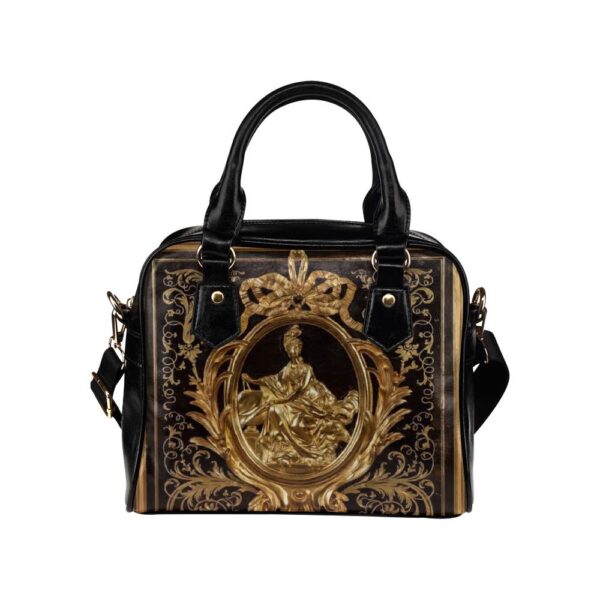 Faux Leather Shoulder Bag
